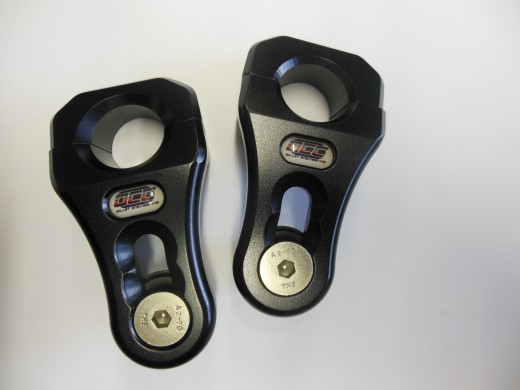 28,5 mm bar riser set